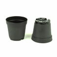 thumbnail image 3 of Poppelmann T55BL817 2 in. Plastic Pot, Black - Pack of 50, 3 of 3
