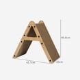 thumbnail image 6 of Cat Scratcher Pad, A Shape Cat Scratching Board Cardboard Cat Scratcher for Indoor Furniture Protection, 6 of 8