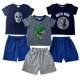 thumbnail image 1 of Kit 3 Conjuntos Playera y Short Kiss NiÃ±o Talla 10 aÃ±os Kiss Shorts y Bermudas para NiÃ±os, 1 of 5