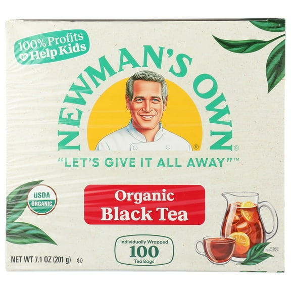 Newman's Organic Black Tea 100 ct