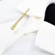 thumbnail image 4 of Pinza Para Cuello De Camisa De Metal Pin De Corbata Para Corbata De Bufanda Unisex Dorado Sunnimix Clip de cuello de camisa, 4 of 8