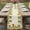 beige, variant on Table Runner 72 Inches Long for Kitchen Dining, Sunflowers Dresser Scarf Farmhouse, Dining Table Decorations for Wedding/Parties, Floral Green Leaves Bees Watercolor Wooden 16 x 72 In