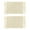 Neutral, variant on Lush Decor Boho Macrame Handcrafted Indoor/Outdoor Washable Water Repellent Placemat White 2Pc Set 12X18