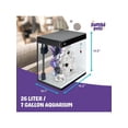 thumbnail image 2 of JUMBLPETS JumblPets Premium Fish Aquarium Kit, Complete Glass Fish Tanks Set With LED, Filtration System, Filter Set, Hood & Lid, Bubbler Kit, Heater,, 2 of 5