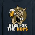 thumbnail image 3 of Instant Message - Here For The Hops - Men's Long Sleeve T-Shirt, 3 of 6