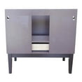 thumbnail image 5 of Bellaterra Home 36" Single vanity in Cappuccino finish - cabinet only, 5 of 8