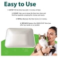 thumbnail image 6 of Disposable Litter Boxes for Cats | Baking Soda Effect and Odor Control | 17.1”L, 12.6”W, 6.6”H | Recycled White Paper | Durable and Water Resistant | Large Size (Large- 5 Pieces), 6 of 7