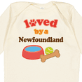 thumbnail image 4 of Inktastic Newfoundland Dog Lover Boys or Girls Long Sleeve Baby Bodysuit, 4 of 5