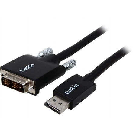 UPC 722868664049 product image for Belkin F2CD002B06-E 6 ft. Black 1 x DisplayPort Male to 1 x DVI-D Male DisplayPo | upcitemdb.com