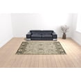 thumbnail image 2 of 10' X 13' Grey Brown Tan And Beige Oriental Power Loom Stain Resistant Area Rug, 2 of 5