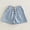 Light Blue, variant on ITSAME Toddler Boys Girls Shorts 100%Cotton Elastic Waist Striped Print Loose Casual Shorts Light Blue Size 1-2