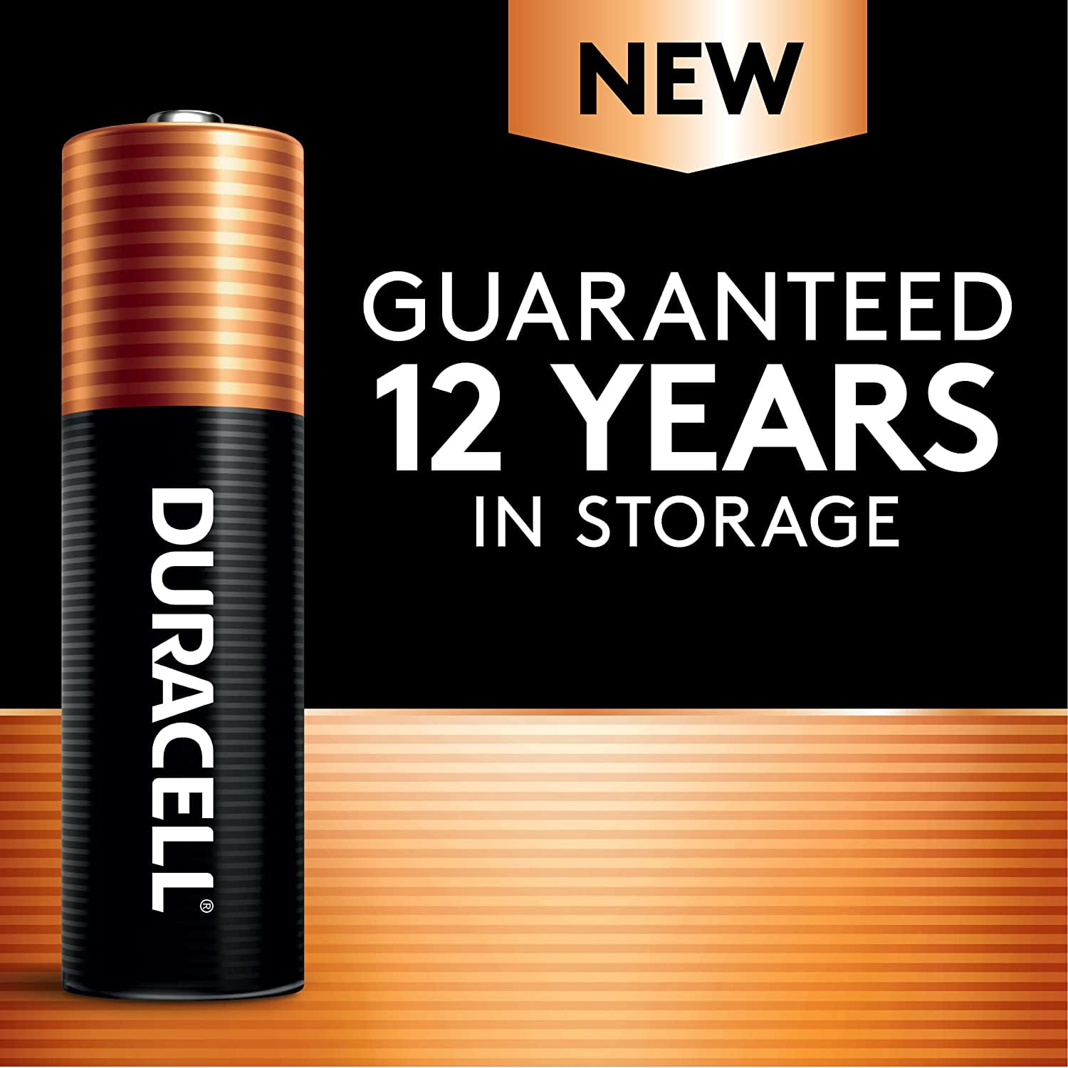 Duracell CopperTop Alkaline Batteries, AAA, 8/PK, 40 PK/Carton -DURMN2400B8ZCT