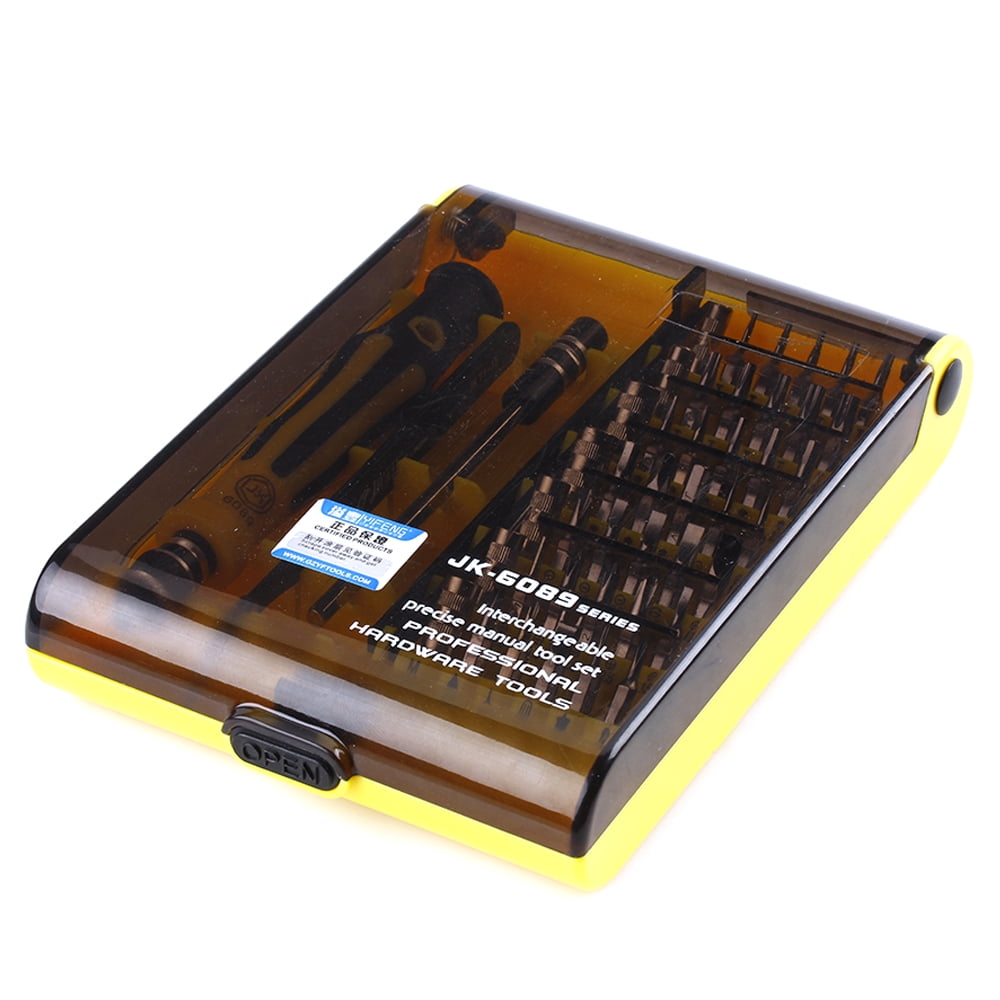45 in 1 Precision Torx Screw Driver Set Repair Tweezers Phone Laptop Tools Kit