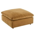 thumbnail image 4 of Modway Commix Down Filled Overstuffed Performance Velvet Ottoman in Cognac, 4 of 7