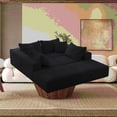 thumbnail image 2 of Modern Sponge Cloud Sofa 162"L Shaped,Free Combination with 6 Pillows, 2 of 19