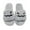 Grey, variant on LIJCC Women Men Spooky Slides Halloween Spooky Slippers Jack O Lantern Pumpkin Soft Plush Cozy Open Toe Slippers Fuzzy Plush Winter Indoor Outdoor