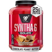 BSN, Syntha-6 Isolate, Chocolate Peanut Butter, 4.02 lb, 48 Servings