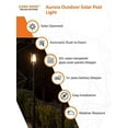 thumbnail image 4 of Aurora Bulb Post Lamp with EZ Anchor, 4 of 8