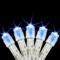 thumbnail image 5 of 33ft 100 LED Blue Christmas Lights, 8 Modes Plug-in Clear Wire Indoor String Lights, Twinkle Fairy Christmas Decorative Lights for Indoor Outdoor Bedroom Wedding Party Patio Christmas Tree, 5 of 6