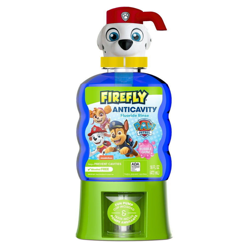 Firefly Paw Patrol AntiCavity Flouride Rinse 16oz