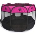 thumbnail image 1 of Pet Playpen, Foldable Dog Playpens, Portable Exercise Kennel Tent for Puppies/Dogs/Cats/Rabbits, Dog Play Tent with Removable Mesh Shade Cover for Tra, 1 of 5