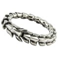 thumbnail image 4 of Baohd Gothic Punk Bracelet Titanium Steel Dragon Scale Bangle Retro 7.48 inches, 4 of 8