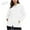 White, variant on YFNNUP Packable Rain Jacket for Women Lightweight Waterproof Raincoat with Hood Pockets Outdoor Hiking Travel Windbreaker