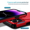 thumbnail image 3 of Funda GANGXUN para iPhone 14 Pro Max – Magnética Antigolpes con Soporte y Protección Doble, 3 of 6