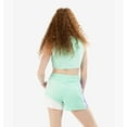thumbnail image 3 of Juicy Couture X1673 Crop Top Womens Tint Of Mint Velour Colorblock Outdoor LW079 (Multicolor,Regular,L), 3 of 5