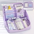 thumbnail image 3 of Cute Colored Pencil with 12 Compartments 90 Wide Opening Design for Organized Stationery Storage, 3 of 3