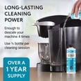 thumbnail image 2 of Descaler (2 Pack, 2 Uses Per Bottle) - Made in the USA - Universal Descaling Solution for Keurig, Nespresso, Delonghi and All Single Use Coffee and Espresso Machines, 2 of 6