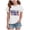 Tshirts-White, variant on kpoplk Toddler Girls 4th of July T-Shirt American Flag Print Cotton Kids Boys Independence Day Tees(Black,3-4 Y)