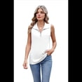 thumbnail image 3 of Camisetas Sin Mangas con Cremallera para Mujer, Color , Talla L, 3 of 10