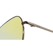 Dime 0688 Polarized Sunglasses Shield/pilot 100% Uv Rays Protection Oversized