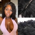 thumbnail image 2 of WXLCISI Short Curly Bob Wigs Human Hair Short Curly Wigs Human Hair Bob Wig for Black Women Curly Lace Front Wigs Human Hair Wigs for Women Black, 2 of 8