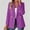 Purple, variant on UDAUDU Blazer for Women Business Casual Double Breasted Long Sleeve Slim Fit Office Suit Jackets Work Outfits Khaki XL