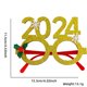 thumbnail image 1 of 2024 gafas de Navidad Santa Claus gafas de árbol de Navidad accesorios para fotomatón regalos para niños decoraciones de fiesta decoración de Año Nuevo, 1 of 4