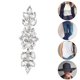 thumbnail image 5 of Aplicación De Dhinestone De Vidrio, Aplique De Boda De Cristal En Forma De Gota única Con Un Exquisito Diseño Elegante De Larga Duración Para Ropa De Novia Decoración De, 5 of 7