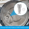 thumbnail image 4 of Unique Bargains Pressure Cooker Sealing Ring Silicone Gasket Float Valve Floater Kit for 5/6QT Pressure Pot, 1Set White, 4 of 5