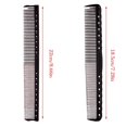 thumbnail image 3 of Resin Barber Comb With Ergonomic Handle Static Resistant Perfect For Daily Hair Maintenance Multicolor, 3 of 4