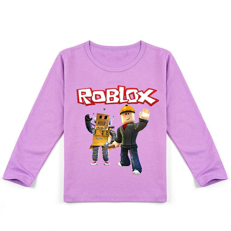 Bzdaisy ROBLOX T-Shirt - Perfect for Gaming Fans - Cool Design and  Comfortable Fit - Boys and Girls Ages 4-11 