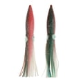 thumbnail image 1 of 2 piezas de faldas para curricán de agua salada para aparejos de bacalao y lubina rojo, 1 of 8