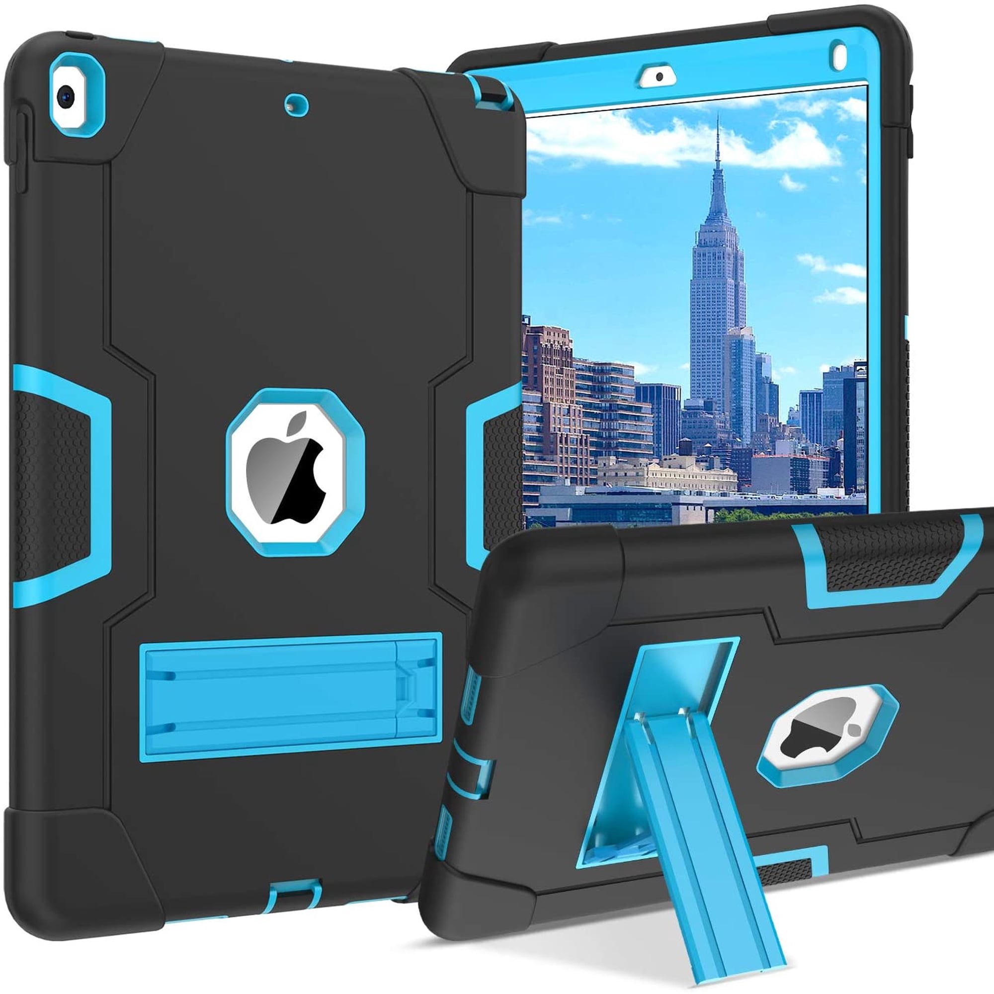 REQO iPad Air 3rd Generation Case, iPad Pro 10.5" 2017 Case, 3 Layers Heavy Duty Rugged Shockproof Kickstand Protective Tablet Case Cover for iPad Air 3 10.5" 2019 /iPad Pro 10.5" 2017