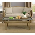 thumbnail image 5 of Coast To Coast Imports Biscayne Wood Veneer Weathered Cocktail Table, 5 of 7