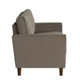 thumbnail image 6 of Lexicon Dunleith 2-Piece Solid Wood and Velvet Upholstered Sofa Set in Brown, 6 of 13