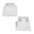 thumbnail image 4 of Shisuyan Multi Layer Storage Box Resin Mold White 1 Set 4.32X4.32X2.55in, 4 of 9