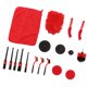 thumbnail image 4 of Kit de herramientas de limpieza de automóviles, 18 piezas, kit de cepillos de limpieza de automóviles, cepillo de limpieza de detalles de automóviles, diseño de última generación, 4 of 9