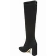 thumbnail image 4 of Franco Sarto Women's L-Katherine Pointed Toe Knee High Boots Black Stretch Suede 11M, 4 of 5