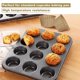 thumbnail image 4 of 100 fundas para cupcakes, fundas para hornear cupcakes, mini envolturas para vasos de papel para hornear, tazas de muffins desechables Afortunado Sencillez, 4 of 5