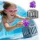 thumbnail image 2 of Piscina infantil de buceo, fácil de desmontar, 7,6 x 7,6 x 7,5 cm, juego de piscina flotante con animales para nadar y bucear, uso versátil para niños y niñas, verano, patio trasero, 2 of 2